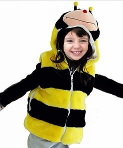 Fashion Vest with Animal Hoodie for Kids - Dress Up Costume - Pretend Play