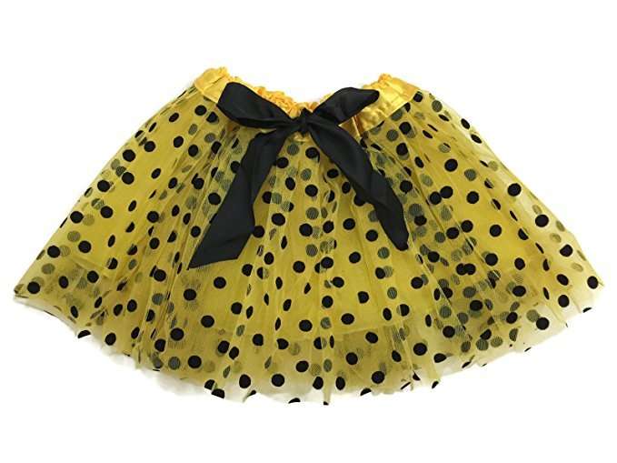 Rush Dance Ballerina Girls Dress-up Princess Fairy Polka Dots & Ribbon Tutu