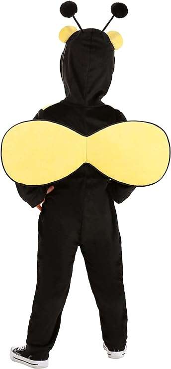 Toddler Bumble Bee Costume Cute Bumblebee Jumpsuit for Boys and Girls, Toddler Halloween Costume Roleplay Outfit 6