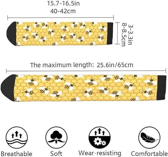 AOYEGO Colorful Cardiograms Funny Socks Health Curve Novelty Casual Crew Socks Contrast Color Design for Women Men Gift - 2