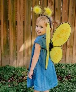 Great Pretenders Bumble Bee Wings with Headband, Yelow-Black (One Size) Dress-Up Play - 2