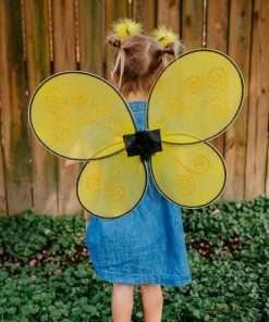 Great Pretenders Bumble Bee Wings with Headband, Yelow-Black (One Size) Dress-Up Play - 3