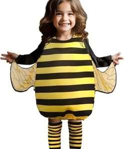 HOMELEX Bumble Bee Costume for Girls Funny Animal Halloween Kids Costumes - 2