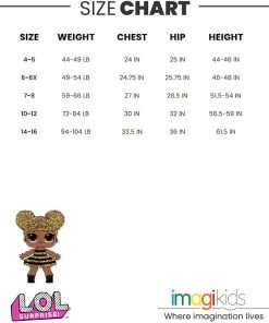 L.O.L. Surprise! Queen Bee Girls French Terry Cosplay Dress Little Kid to Big Kid - 7