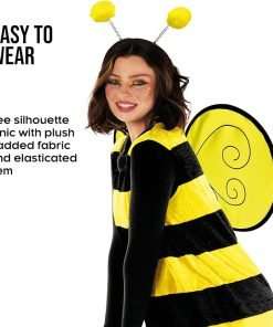 Morph Queen Bee Costume Women - Bee Costume Adult - Bumble Bee Costume - Adult Bumblebee Costume Women - 3