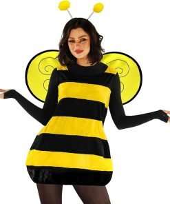 Morph Queen Bee Costume Women - Bee Costume Adult - Bumble Bee Costume - Adult Bumblebee Costume Women - 5