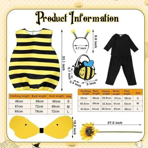 bumble bee antenna, Buzzing With Cuteness: A Review Of The Vabean Bumblebee Costume For Toddler Kids 0-6 Months