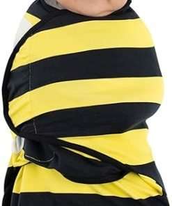 Cuddle Club Baby Swaddle - 100% Cotton Adjustable Velcro Newborn Blanket Wrap - with Novelty Hat Beanie - 1