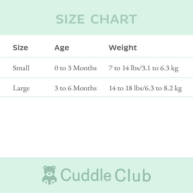 Cuddle Club Baby Swaddle - 100% Cotton Adjustable Velcro Newborn Blanket Wrap - with Novelty Hat Beanie - 6
