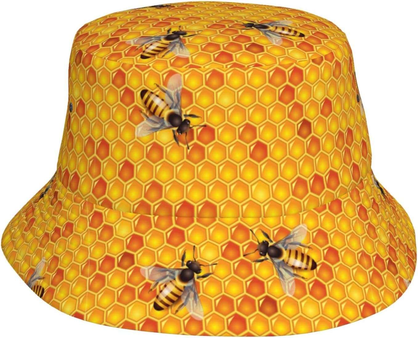 Cute Kawaii Light Blue Cat Cartoon Print Bucket Hat Fisherman Fishing Sun Cap for Adult Women Men Girl Boy Unisex - 1