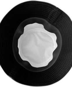 Cute Kawaii Light Blue Cat Cartoon Print Bucket Hat Fisherman Fishing Sun Cap for Adult Women Men Girl Boy Unisex - 5