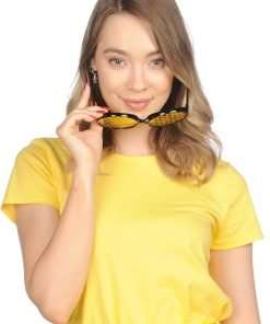 Funcredible Bumblebee Glasses - Bumble Bee Sunglasses - Honey Bee Costume - Bumble Bee Costume Accessories for Adults and Kids - 2