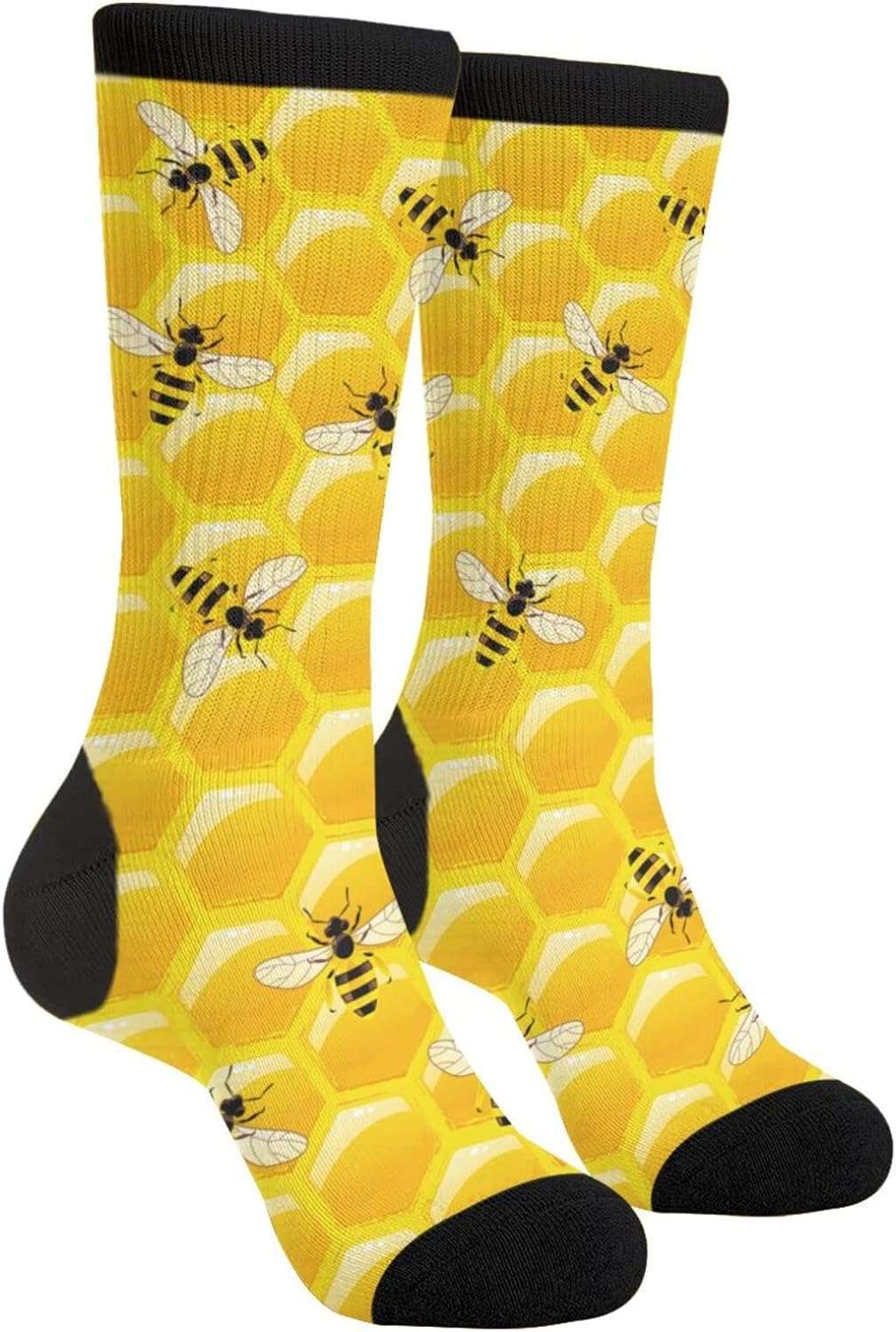 Funny Socks Novelty Crew Gifts Crazy Socks for Women & Men - 1