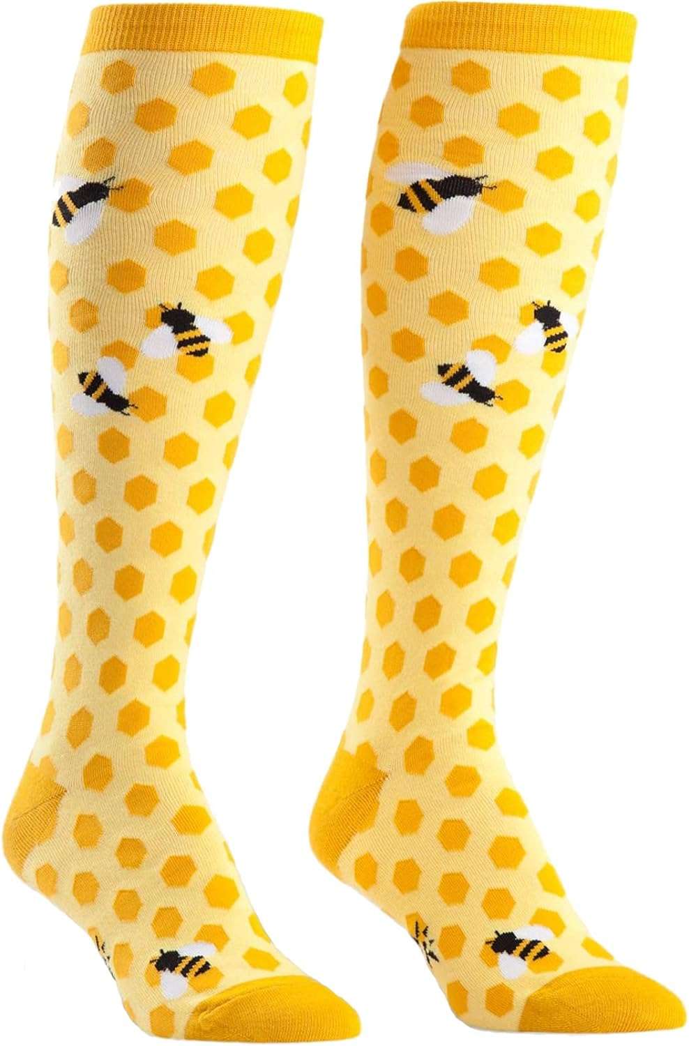 Sock It To Me, Knee High Funky- Knee's Bees - 1