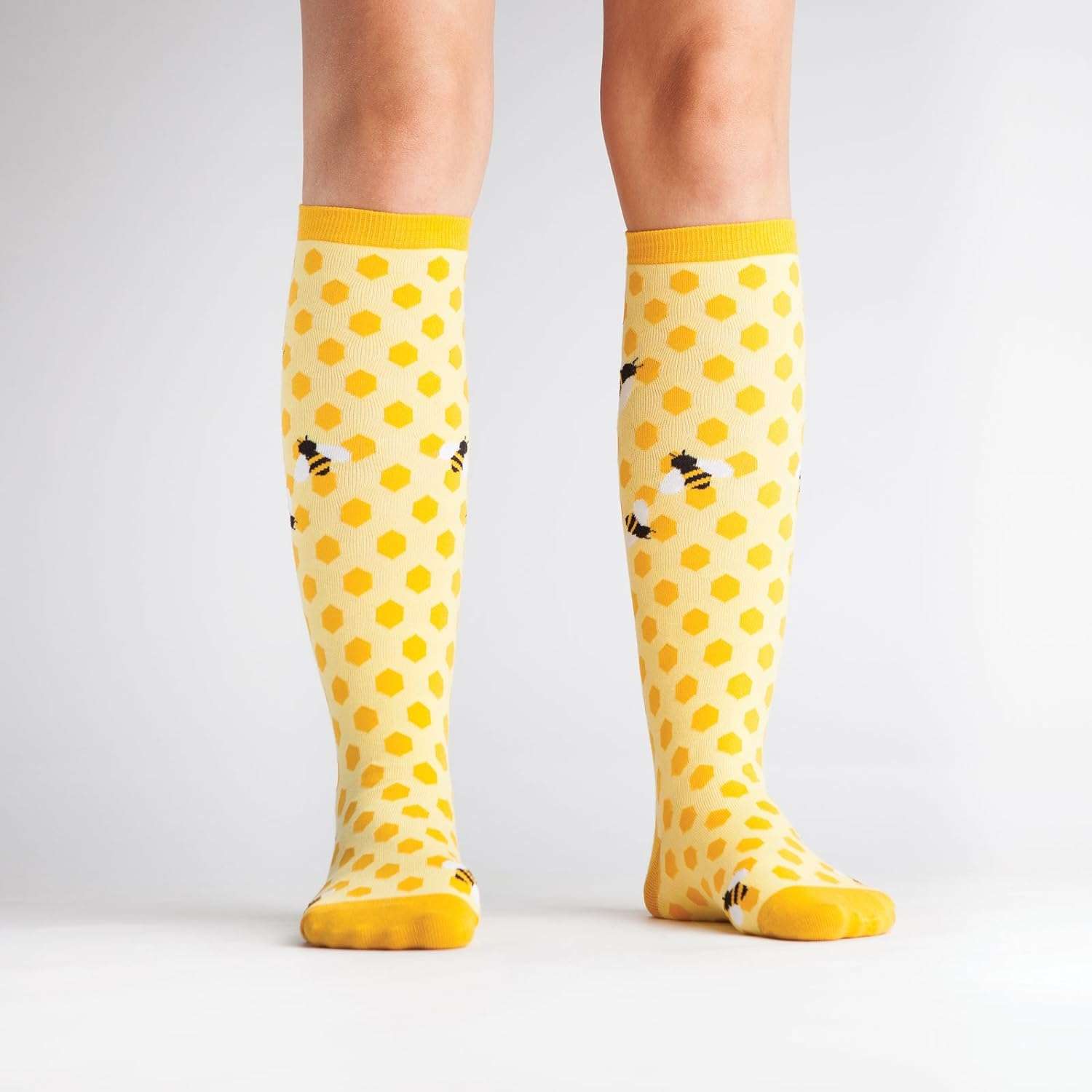 Sock It To Me, Knee High Funky- Knee's Bees - 2