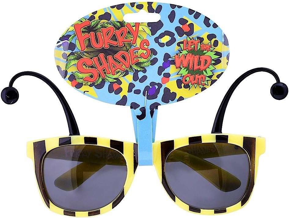 Sun-Staches Bumble Bee Sunglasses, Costume Accessory - UV400 - One Size Fits Most - 2