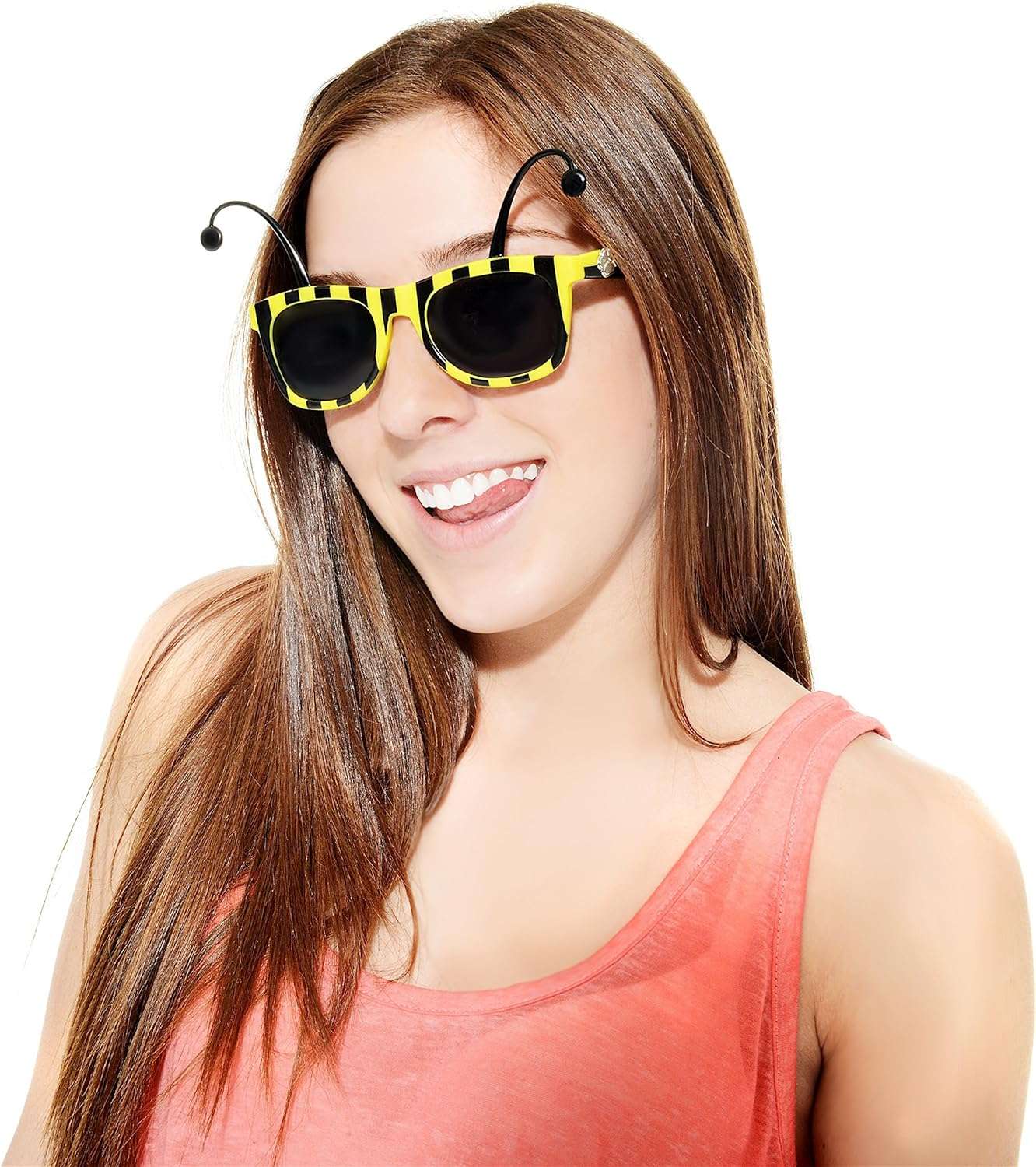 Sun-Staches Bumble Bee Sunglasses, Costume Accessory - UV400 - One Size Fits Most - 3