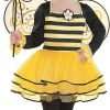 Ballerina Bee Costume Set - Adorable Kids Black & Yellow Dress-Up Outfit (Size 4-6) - Perfect For Parties, Dance Performances & Creative Play - 1