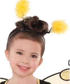 Ballerina Bee Costume Set - Adorable Kids Black & Yellow Dress-Up Outfit (Size 4-6) - Perfect For Parties, Dance Performances & Creative Play - 4