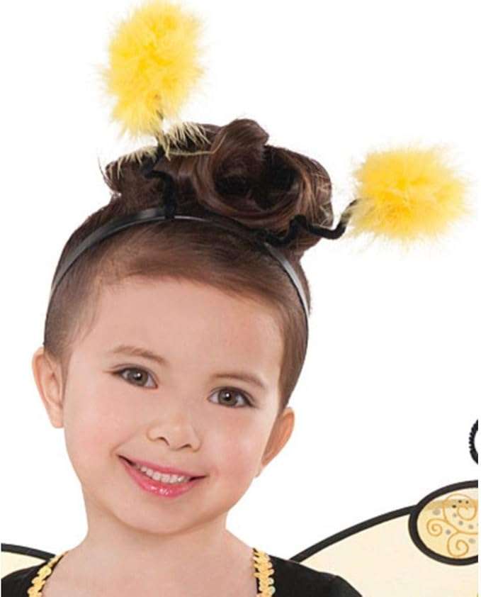 Ballerina Bee Costume Set - Adorable Kids Black & Yellow Dress-Up Outfit (Size 4-6) - Perfect For Parties, Dance Performances & Creative Play - 4