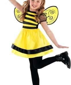 Morph Bumble Bee Costume Girls Bee Costume Kids Girls Bumblebee Costume Kids Bee Costume Toddler Bumble Bee Costume Baby Girl - 5