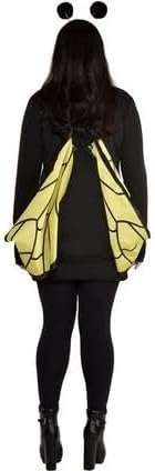 Amscan womens Black & Yellow Queen Bee Costume Set - Perfect for Parties & Themed-events - 4