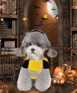 Dog Bee Costume Halloween Costumes for Dogs Pet Bee Costume, Halloween Bee Dog Costume Pet Bumblebee Costume, Dog Bumblebee Costume Pet Halloween Costumes - 6