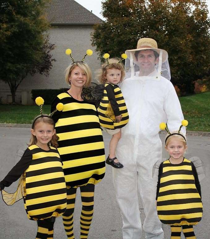 HOMELEX Bumble Bee Costume for Women Funny Animal Halloween Adult Costumes - 2