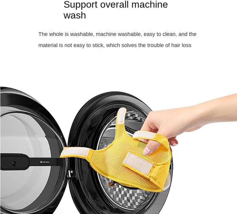 Little Bee Cute cat Leash Vest-Style cat Rope Walking cat Anti Breaking Loose Adjustable Out pet leashing Device (Mesh Wings (with Zipper), XL) Yellow - 8