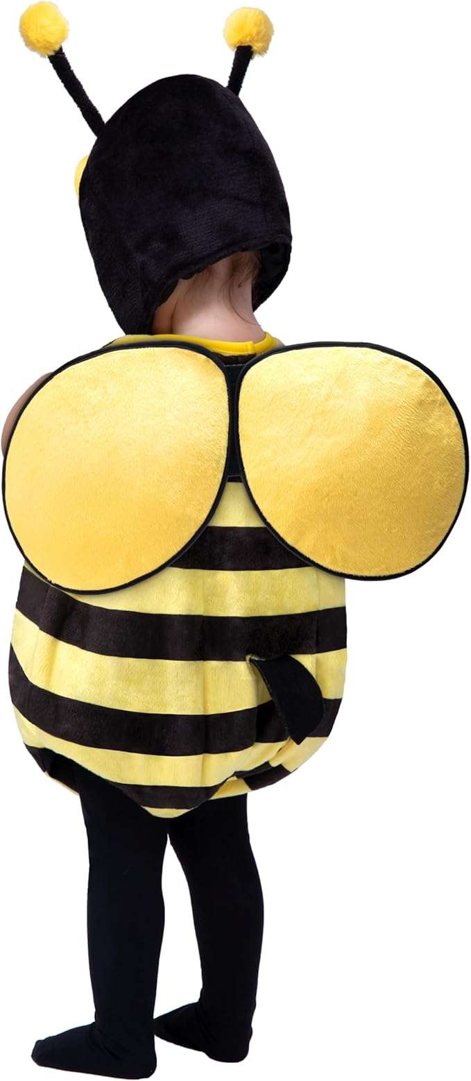 Spooktacular Creations Halloween Baby Costume Bumble Bee, Bee Costume Cosplay for Toddler, Infants, Halloween Dress Up Party - 5