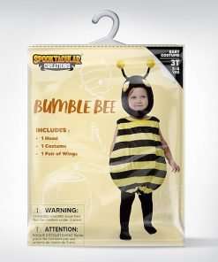 Spooktacular Creations Halloween Baby Costume Bumble Bee, Bee Costume Cosplay for Toddler, Infants, Halloween Dress Up Party - 7