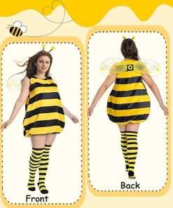 Lelike Bee Costume Adult Kids Halloween Costumes Size 2T-30 - 3