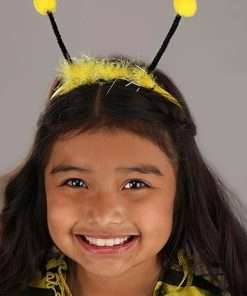 Lil Bee Kid's Costume, Black and Yellow Honeybee Dress, Bumbblebee Outfits for Girls - 4