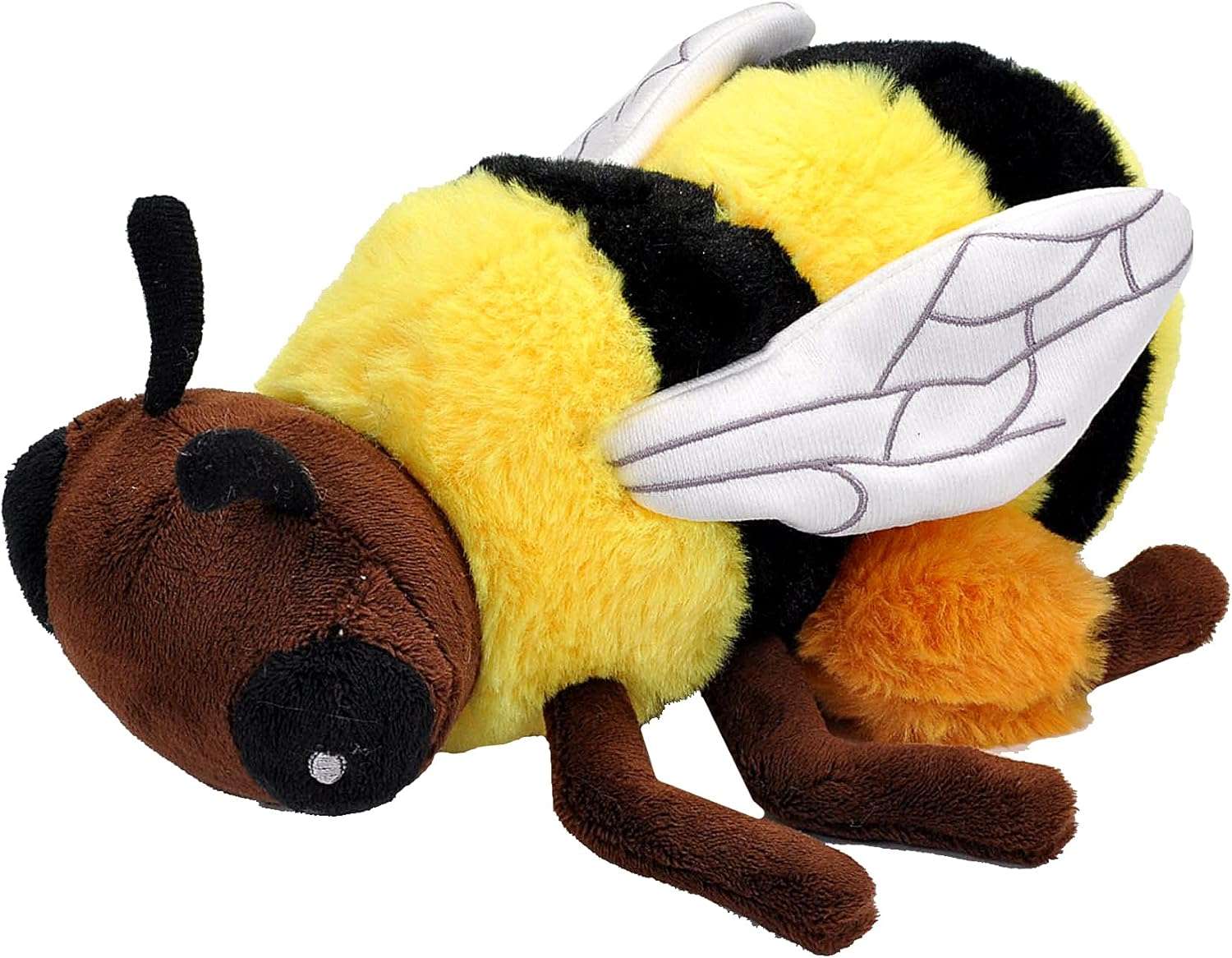 Wild Republic Ecokins Mini, Bee, Stuffed Animal, 8 inches, Gift for Kids, Plush Toy, Made from Spun Recycled Water Bottles, Eco Friendly, Child’s Room Decor - 1