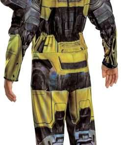 Disguise Boys B127 Transformers One Costume, Official Transformers Animated Movie Bumblebee Muscle Costume for Kids - 2