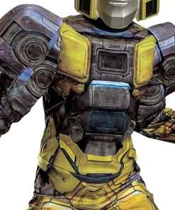 Disguise Boys B127 Transformers One Costume, Official Transformers Animated Movie Bumblebee Muscle Costume for Kids - 4