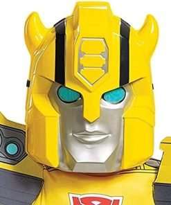 Optimus Prime Costume, Muscle Transformer Costumes for Boys, Padded Character Jumpsuit, Kids - 3