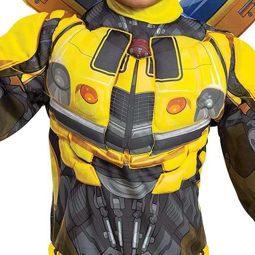 Transformers Rise of The Beasts Boy's Toddler Bumblebee Costume - 4