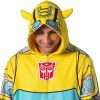 INTIMO Transformers Men's Retro Character Union Suit One Piece Costume Pajama Outfit Optimus Prime Bumblebee - 2