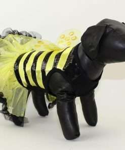Bumble Bee Costume Dress for Dogs XS - 5