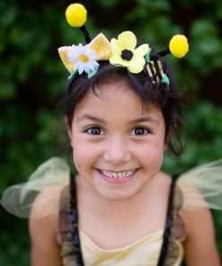 Great Pretenders Bumble Bee Dress & Headband - Size 3-4 - 3