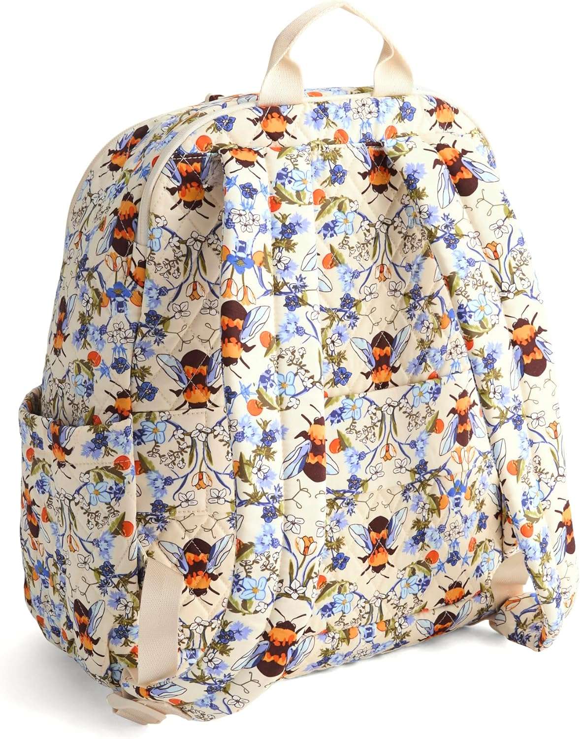 Vera Bradley Bancroft Backpack, Cotton Gabardine, Bee Garden - 3