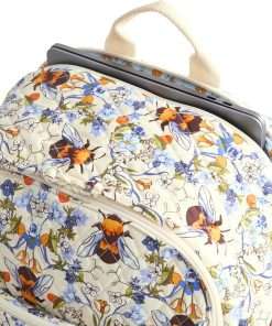 Vera Bradley Bancroft Backpack, Cotton Gabardine, Bee Garden - 5