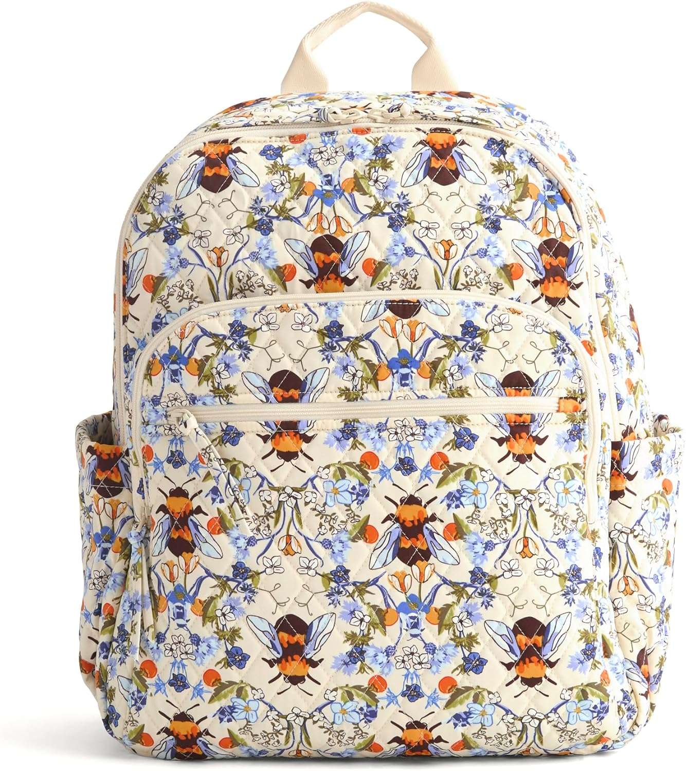Vera Bradley Bancroft Backpack, Cotton Gabardine, Bee Garden - 7