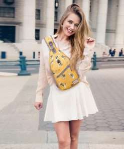 ZOMAKE Sling Bag for Women Men, Small Crossbody Sling Backpack, Mini Water Resistant Shoulder Daypack for Travel, Anti Thief Chest Bag for Hiking, Sports - 7