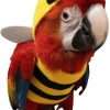 CXYYXF Bird Costume Bird Diaper Flight Suit Bird Bee Shape Bird Clothes Cosplay Photo Prop for Parrots Lovebird Budgie Parakeet Cockatiel - 1