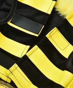 Relibeauty Dog Bee Costume, Cute Cat Bumblebee Dress with Headband and Wings for Halloween Themed Party, Yellow, XS - 5