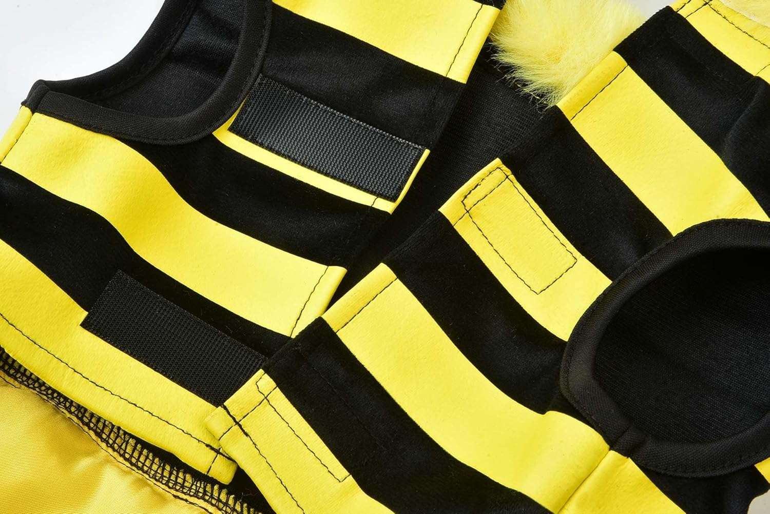 Relibeauty Dog Bee Costume, Cute Cat Bumblebee Dress with Headband and Wings for Halloween Themed Party, Yellow, XS - 5