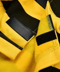 Relibeauty Dog Bee Costume, Cute Cat Bumblebee Outfit with Cap and Wings for Halloween Themed Party, Yellow, XS - 4