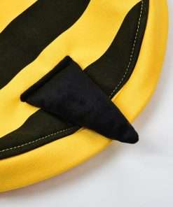 Relibeauty Dog Bee Costume, Cute Cat Bumblebee Outfit with Cap and Wings for Halloween Themed Party, Yellow, XS - 6
